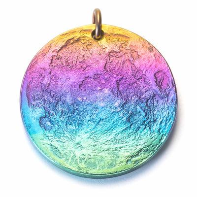 Rainbow Supermoon Necklace - 1.5