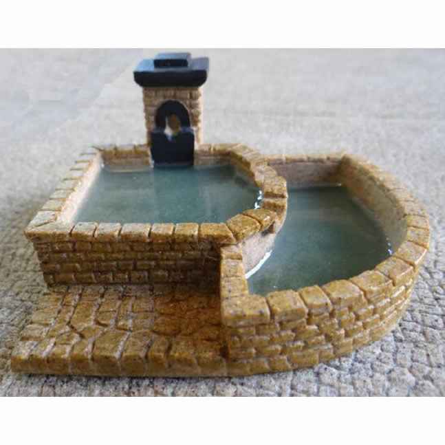 NDS1117 Old World Stone Fountain 15mm Scale Novus Design Studio