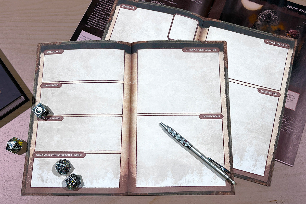 Old Gods of Appalachia - Character Portfolios (5-pack)