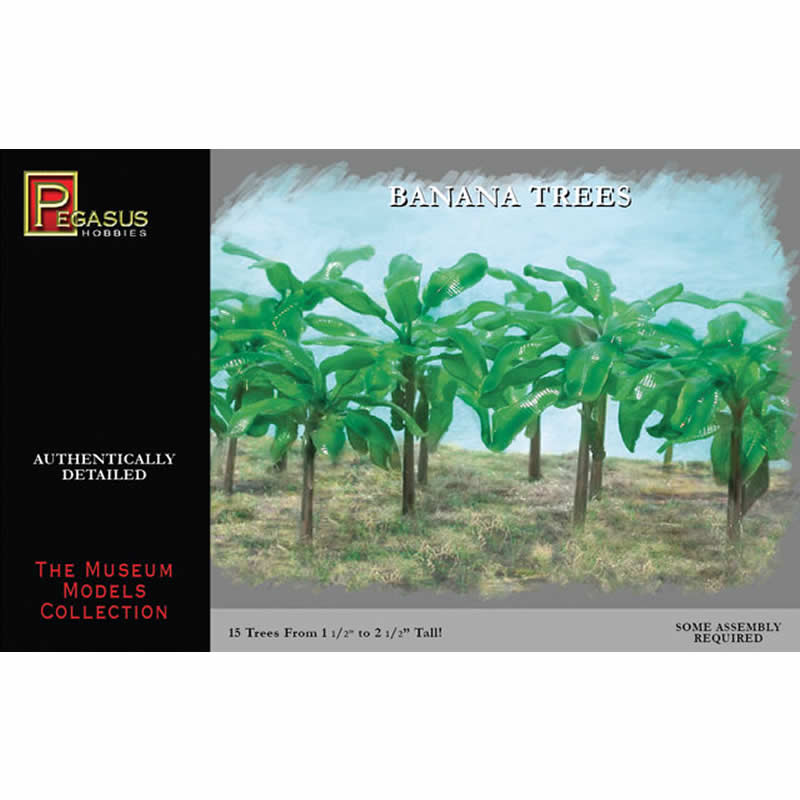 PEG6509 Banana Trees Miniature Terrain Pegasus Hobbies