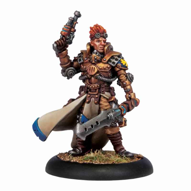 PIP31084 Commander Coleman Stryker Warcaster Cygnar