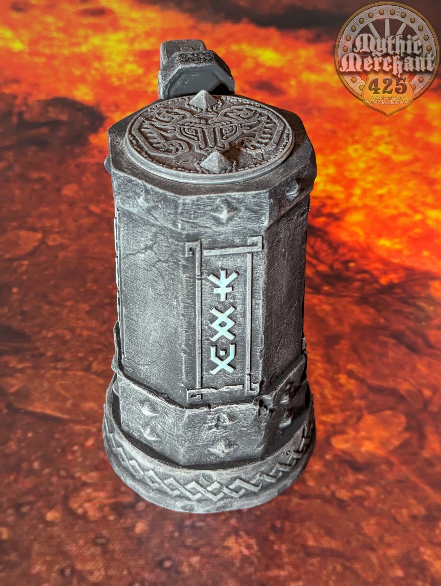 Dwarven 3D Printed Mythic Mug Drink Koozie