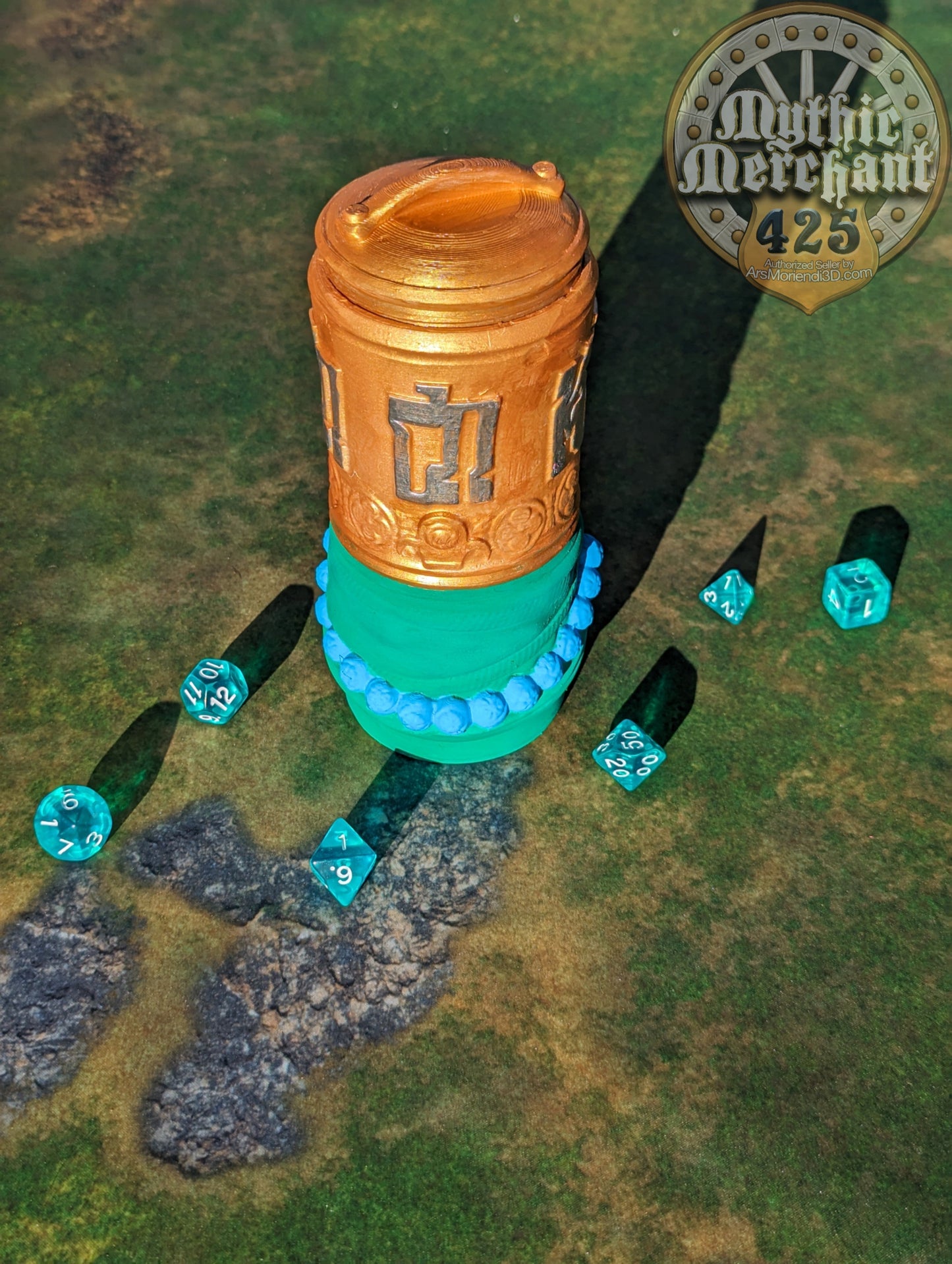 Monk Mythic Mug Dice Vault & Can Holder