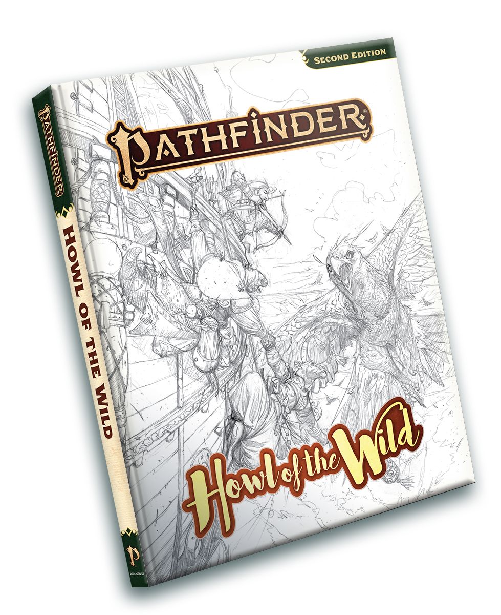 Pathfinder Howl of the Wild – Sketch Cover Edition (2e)