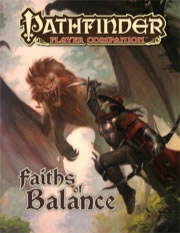 Faiths of Balance Pathfinder Player Companion by Paizo