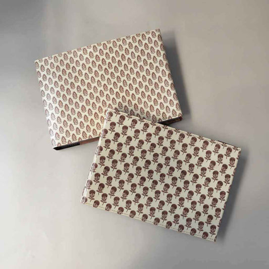 Jaipur Pattern Leather Sketchbook