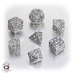 QWSSFOR02 White-Black Forest Dice Set by Q-Workshop