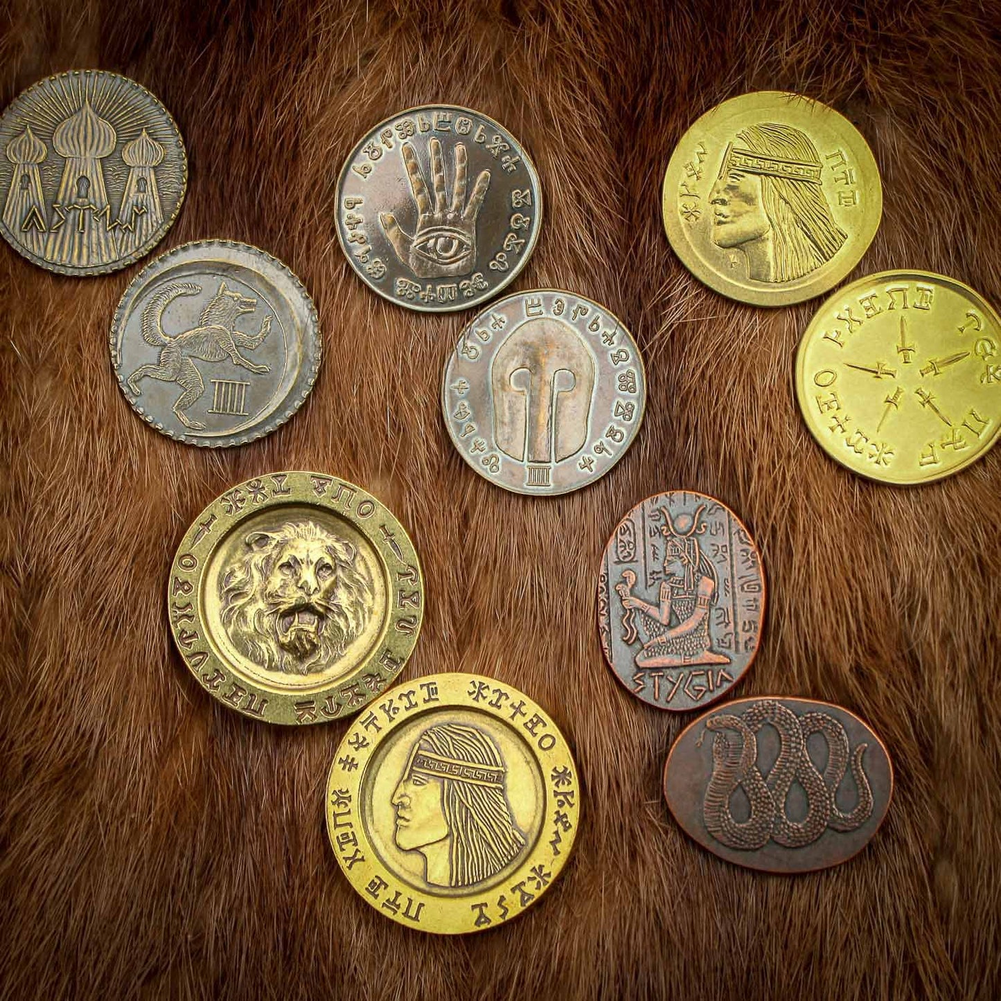 Conan Set #2 - Deluxe Set of Five Coins