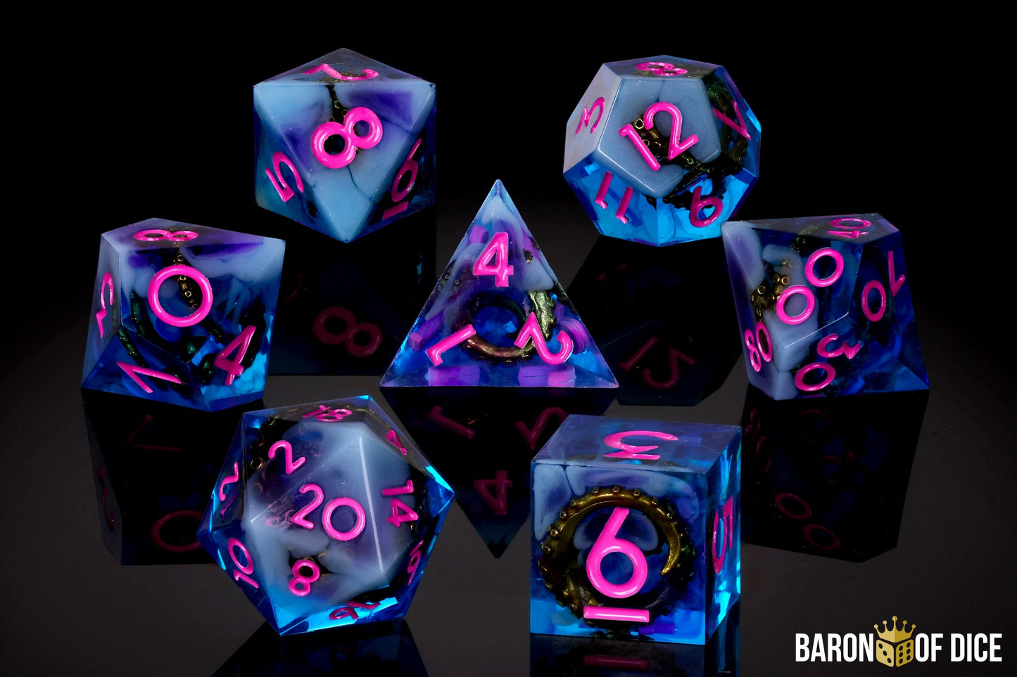 Into the Deep RPG Dice Set | 7 Pieces