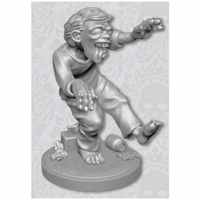 Con Crud Reapercon Zombie Miniature 25mm Heroic Scale