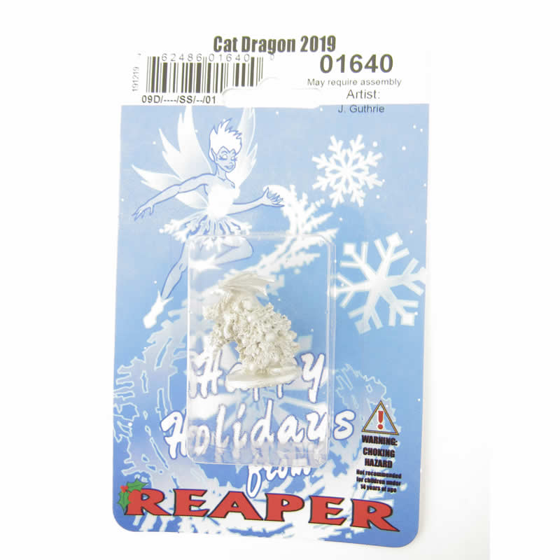 RPR01640 2019 Cat Dragon In Tree Miniature 25mm Heroic Scale Figure