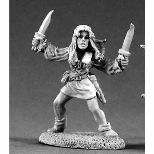 RPR02031 Michelle Dancing Blade Miniature 25mm Heroic Scale