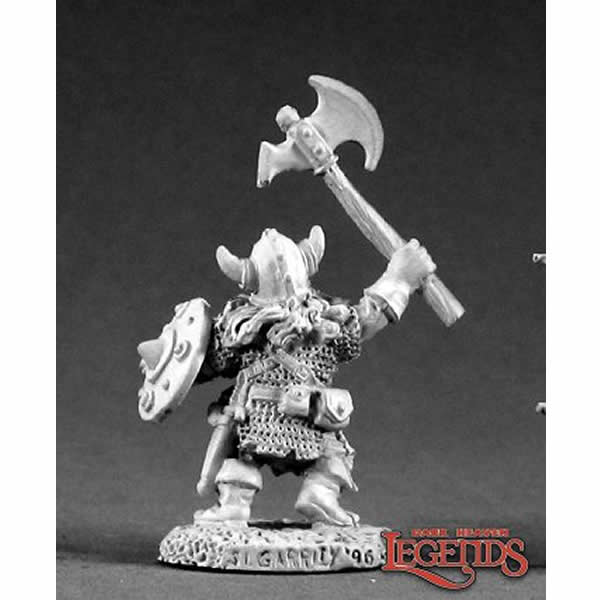 RPR02084 Dain Deepaxe Fighter Miniature 25mm Heroic Scale