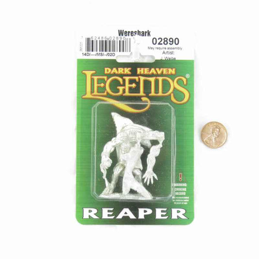 RPR02890 Wereshark Monster Miniature Figure 25mm Heroic Scale Dark Heaven Legends