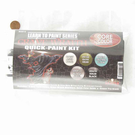 RPR09918 Grave Wraith Learn to Paint Quick Paint Kit Acrylic Master Series Hobby Paint