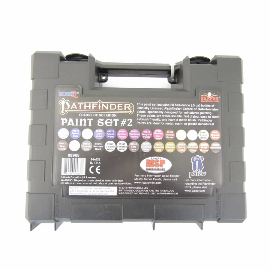 RPR09968 Pathfinder Colors Of Golarion Paint Set No 2 Acrylic Hobby Paint