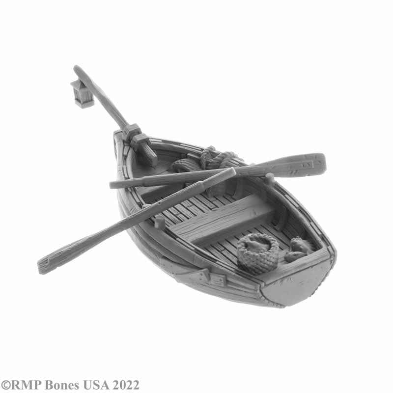 RPR30057 Boat Miniature Figure 25mm Heroic Scale Reaper Bones USA