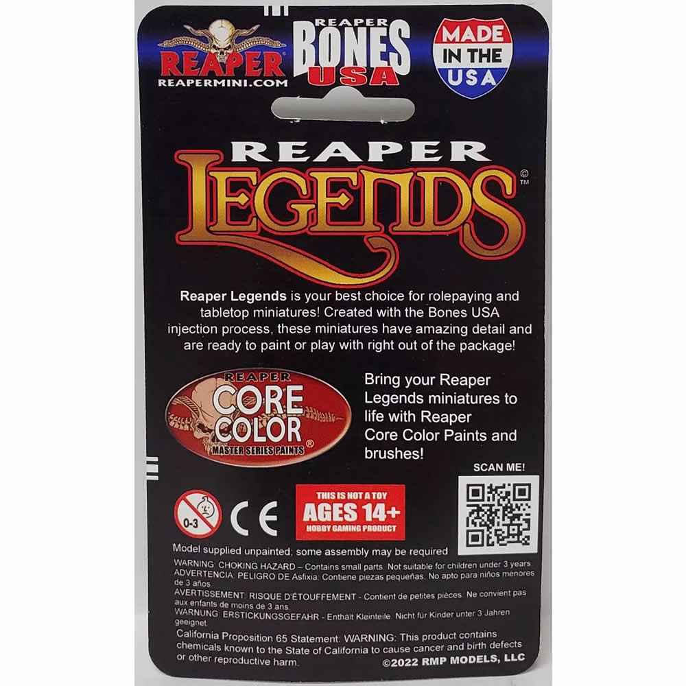 RPR30190 Sorceress Miniature Figure 25mm Heroic Scale Reaper Bones USA