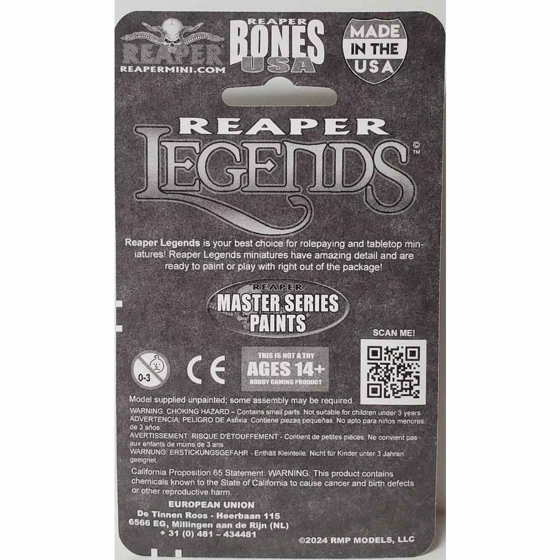 RPR30230 Raven Miniature Figure 25mm Heroic Scale Reaper Bones USA