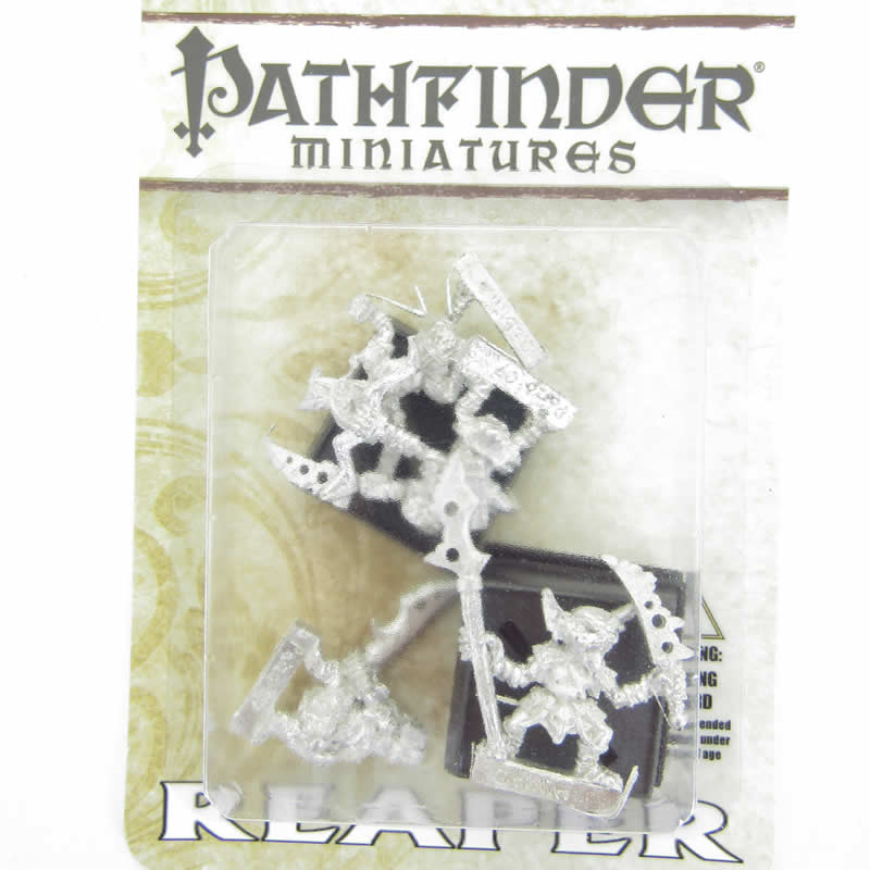 RPR60006 Goblin Warriors Miniature 25mm Heroic Scale Pathfinder Series
