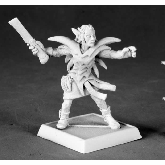 RPR60023 Justice Ironbriar Male Elf Miniature 25mm Heroic Scale Pathfinder
