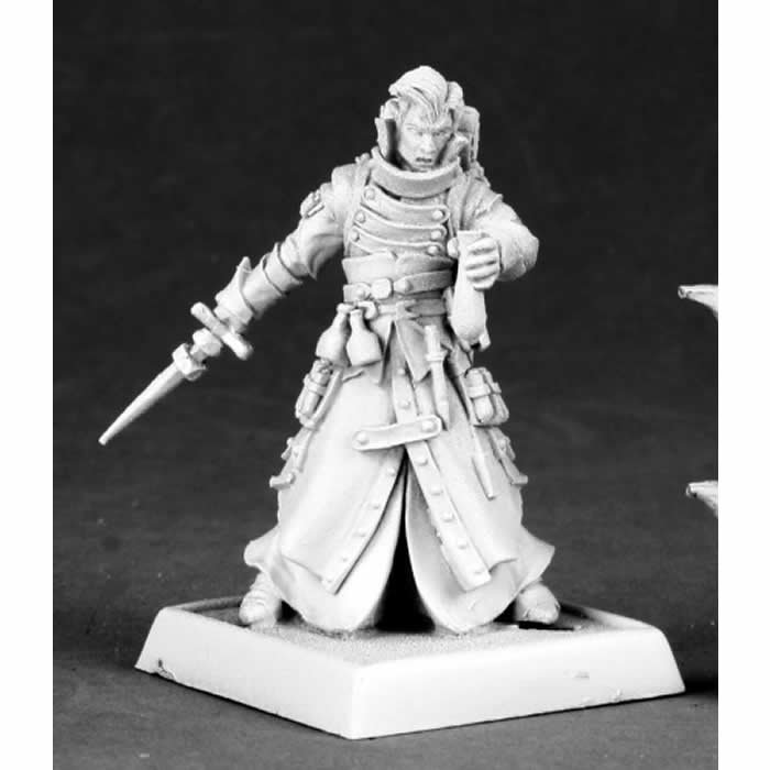 RPR60044 Damiel Iconic Alchemist Miniature 25mm Heroic Scale Pathfinder