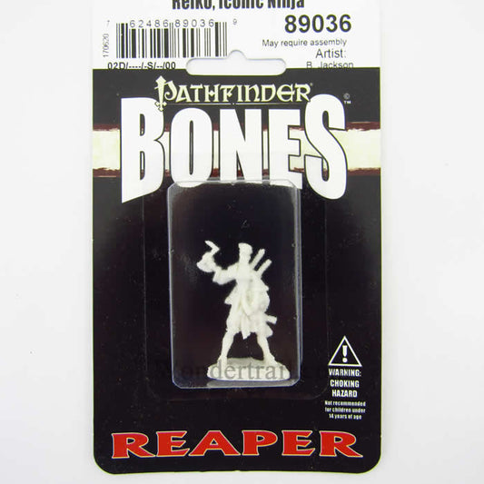 RPR89036 Reiko Iconic Ninja Miniature 25mm Heroic Scale Pathfinder