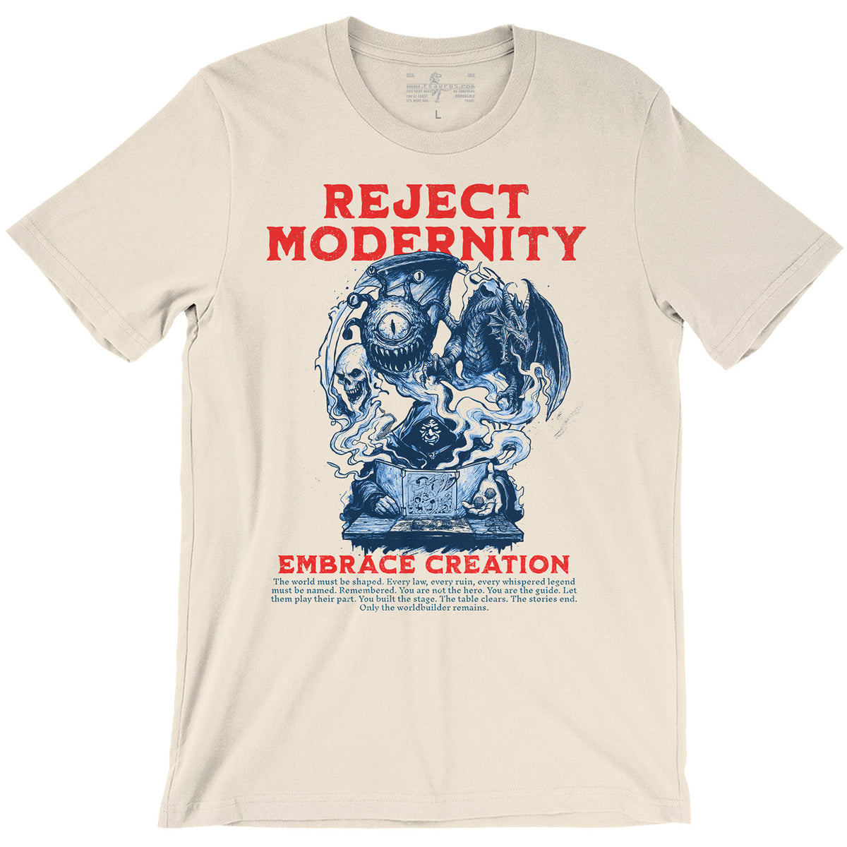Reject Modernity - Dungeon Master Tee