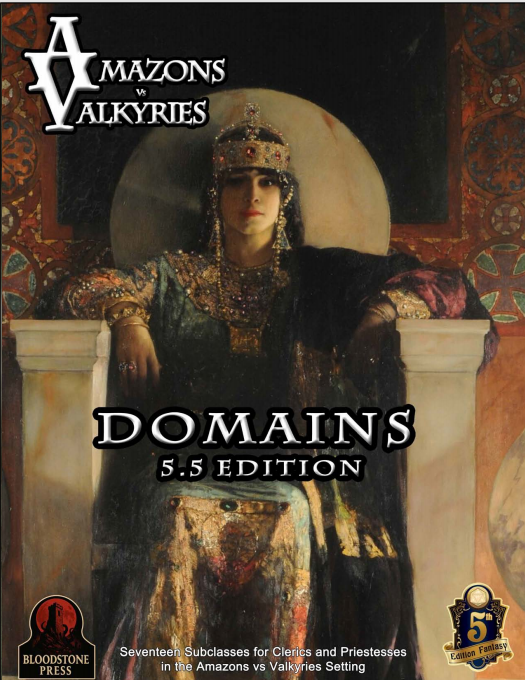 Amazons vs Valkyries: Domains – 17 Divine Domains for 5e