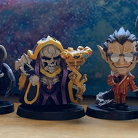 Capsule Chibi - Overlord - Full set of 8 Guardians of the Tomb