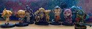 Capsule Chibi - Overlord - Full set of 8 Guardians of the Tomb