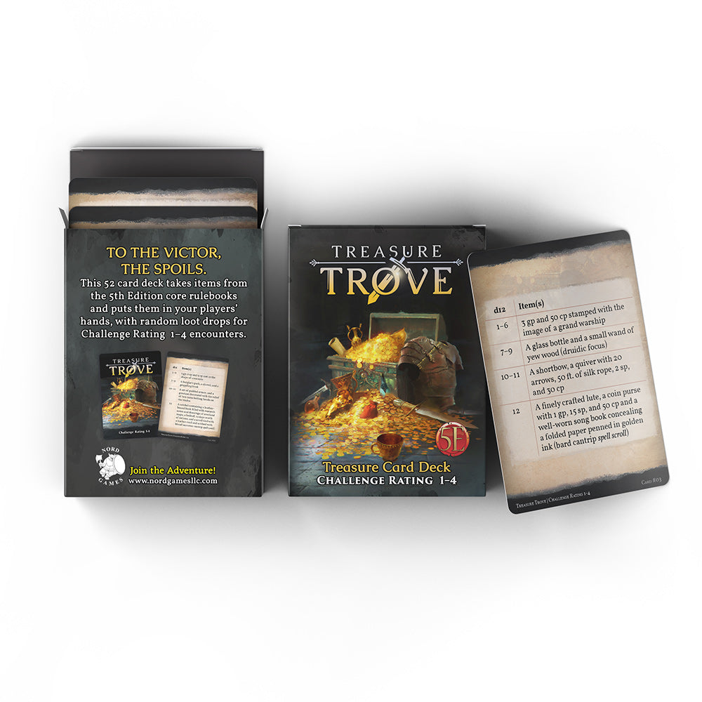 Treasure Trove Deck CR 1–4 (5E)