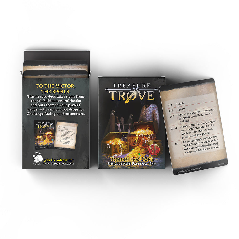 Treasure Trove Deck CR 5–8 (5E)