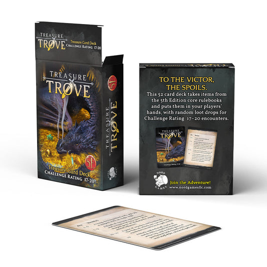 Treasure Trove Deck CR 17–20 (5E)