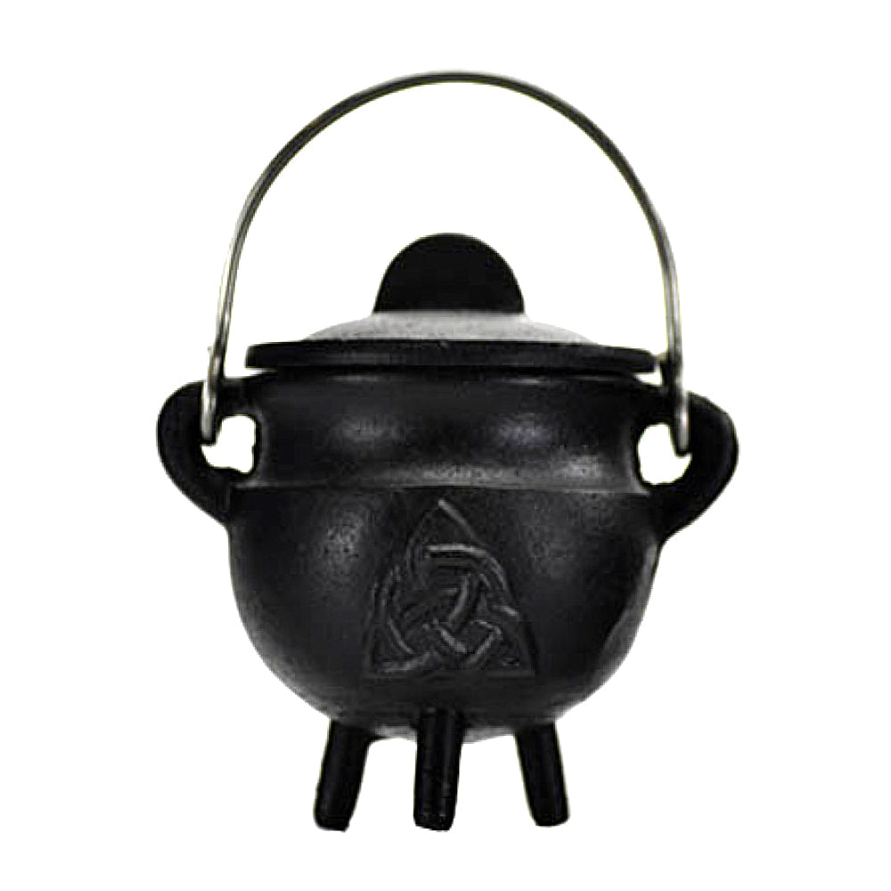 Cast Iron Cauldron - Triquetra 4 1/2"