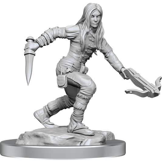 D&D: Nolzur's Marvelous Miniatures - Half-Elf Rogue Female