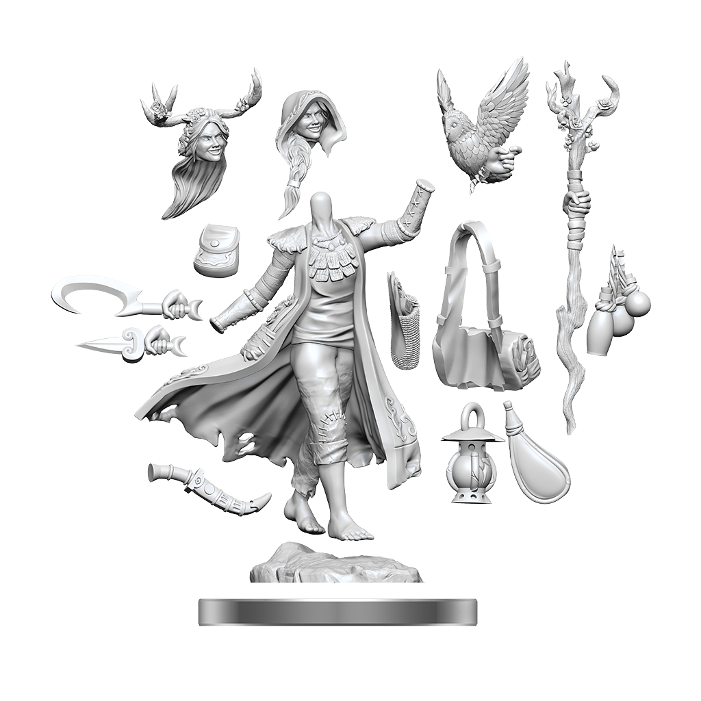 D&D: Frameworks - Human Druid Female