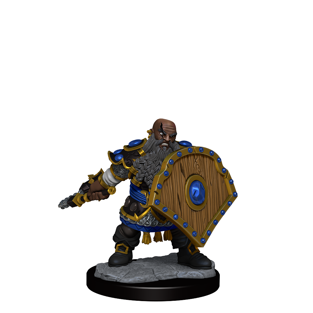 D&D: Frameworks - Dwarf Fighter Male