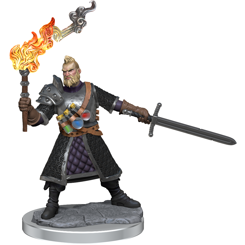 D&D: Frameworks - Human Fighter Male