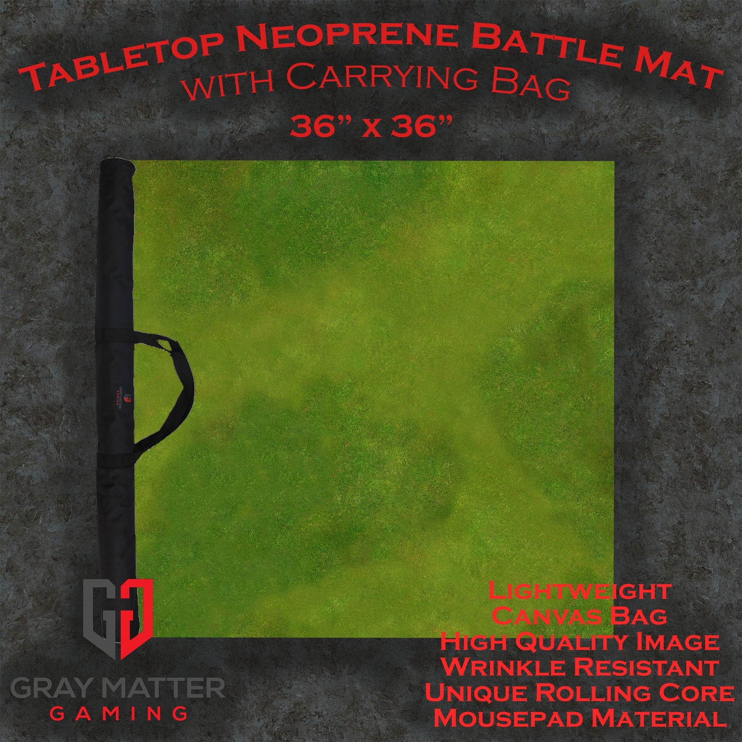 Verdant Fields 2 - Neoprene Battle Mat