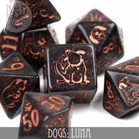Dogs: Luna Dice Set