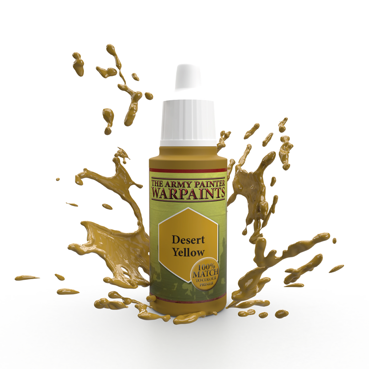 Army Painter Warpaints: Desert Yellow 18ml – Miniature Paint