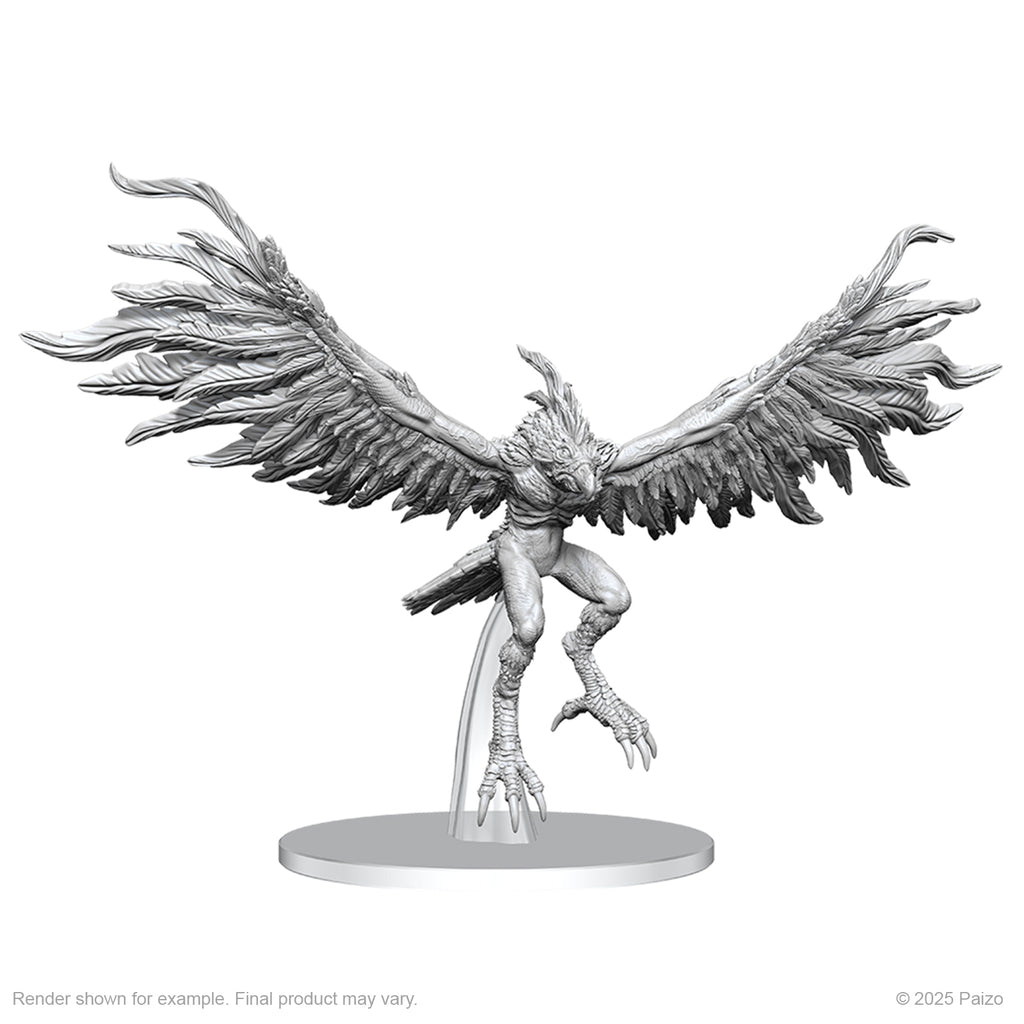 Pathfinder Deep Cuts: Hurlilu Bird-Fiend - Unpainted Miniature