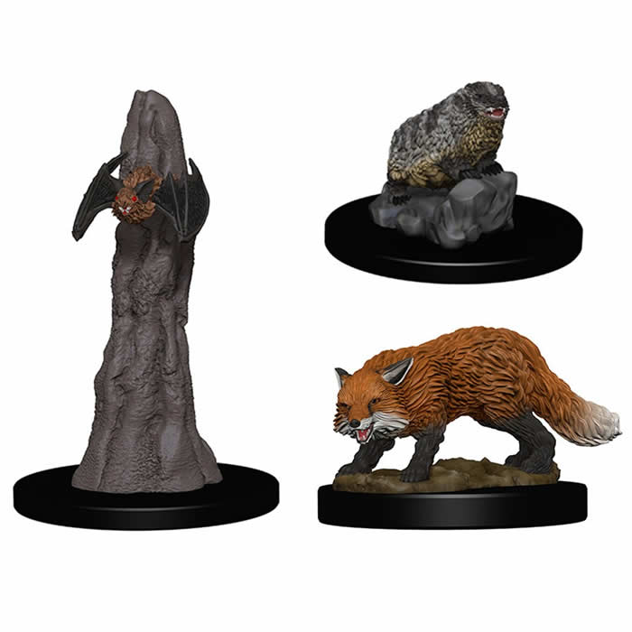 WZK72580 Familiars Pathfinder Battles Miniatures Unpainted WizKids