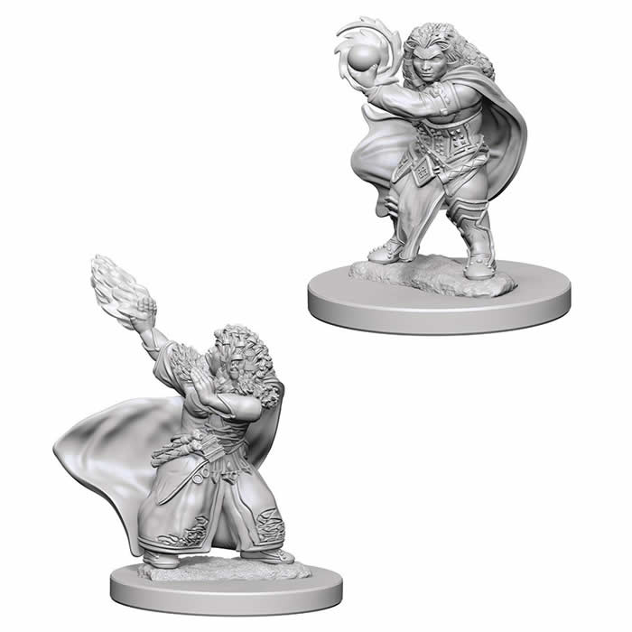 Dwarf Female Wizard Nozurs Marvelous Miniatures D & D Unpainted