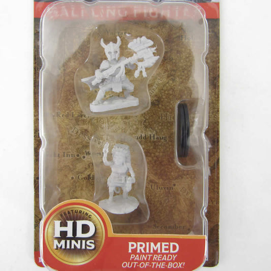 WZK73387 Female Halfling Fighter Nozurs Marvelous Miniatures D & D