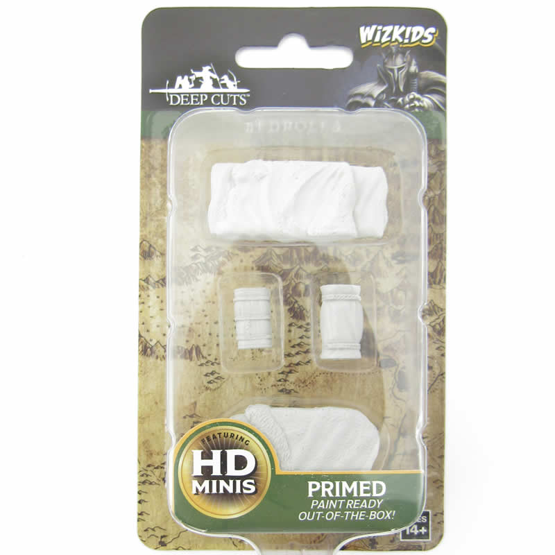 Bedrolls Miniature Scenery - Deep Cuts Unpainted Minis WZK73859