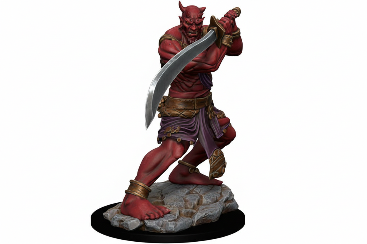 Efreeti Unpainted Miniature - Nolzur's Marvelous D&D WZK90163