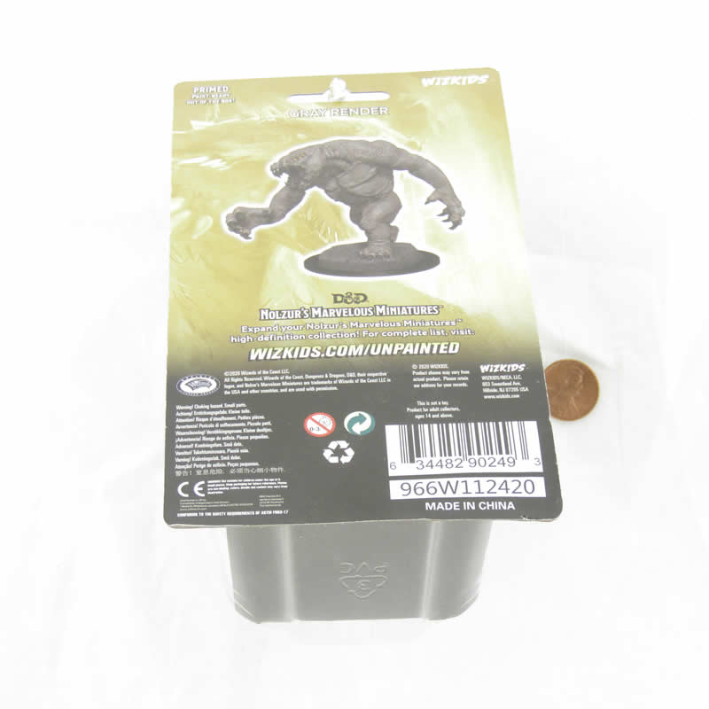 WZK90249 Gray Render Nozurs Marvelous Miniatures D&D Unpainted Miniatures