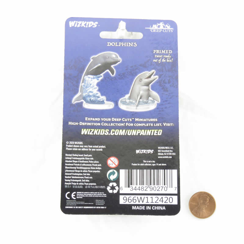 Dolphins Miniatures - D&D Deep Cuts Unpainted Minis WZK90270